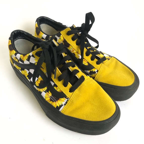 customs sunflowers old skool